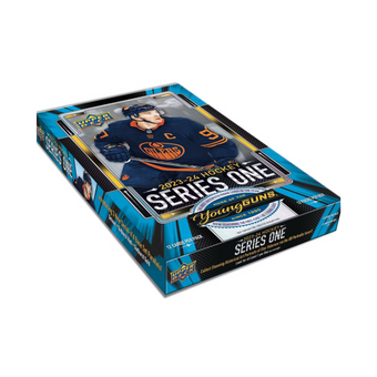 compare product 2023-24 Upper Deck Series 1 Hockey Hobby 12 Box Case