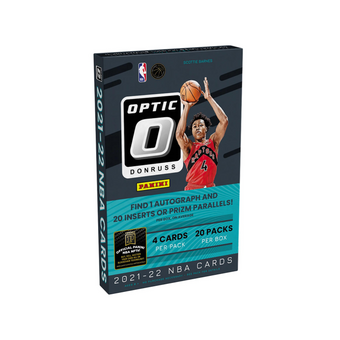 compare product 2021-22 Panini Donruss Optic Basketball Hobby Box