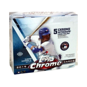 compare product 2019 Topps Chrome Baseball Jumbo HTA Box