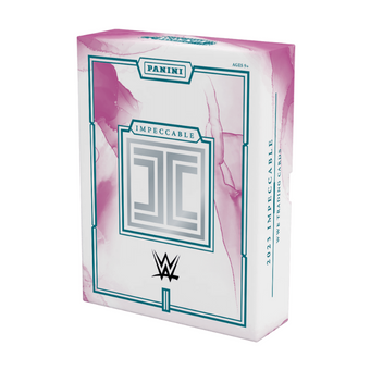 compare product 2023 Panini Impeccable WWE Hobby Box