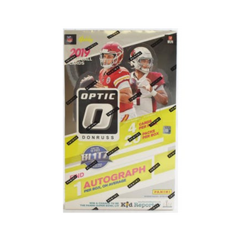 compare product 2019 Panini Donruss Optic Football Hobby Box