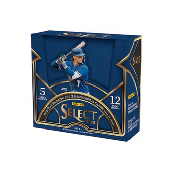 compare product 2023 Panini Select Baseball Hobby 12 Box Case