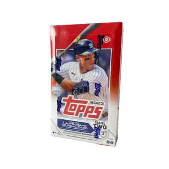 compare product 2023 Topps Series 2 Baseball Hobby 12 Box Case