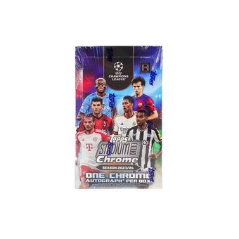 compare product 2023-24 Topps UEFA Club Competitions Stadium Club Chrome Soccer Hobby 12 Box Case