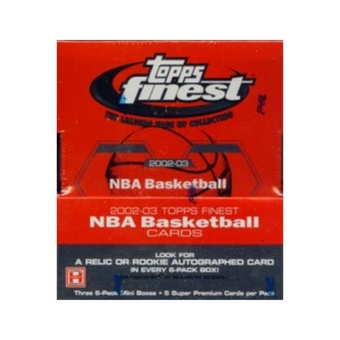 compare product 2002-03 Topps Finest NBA Hobby Box