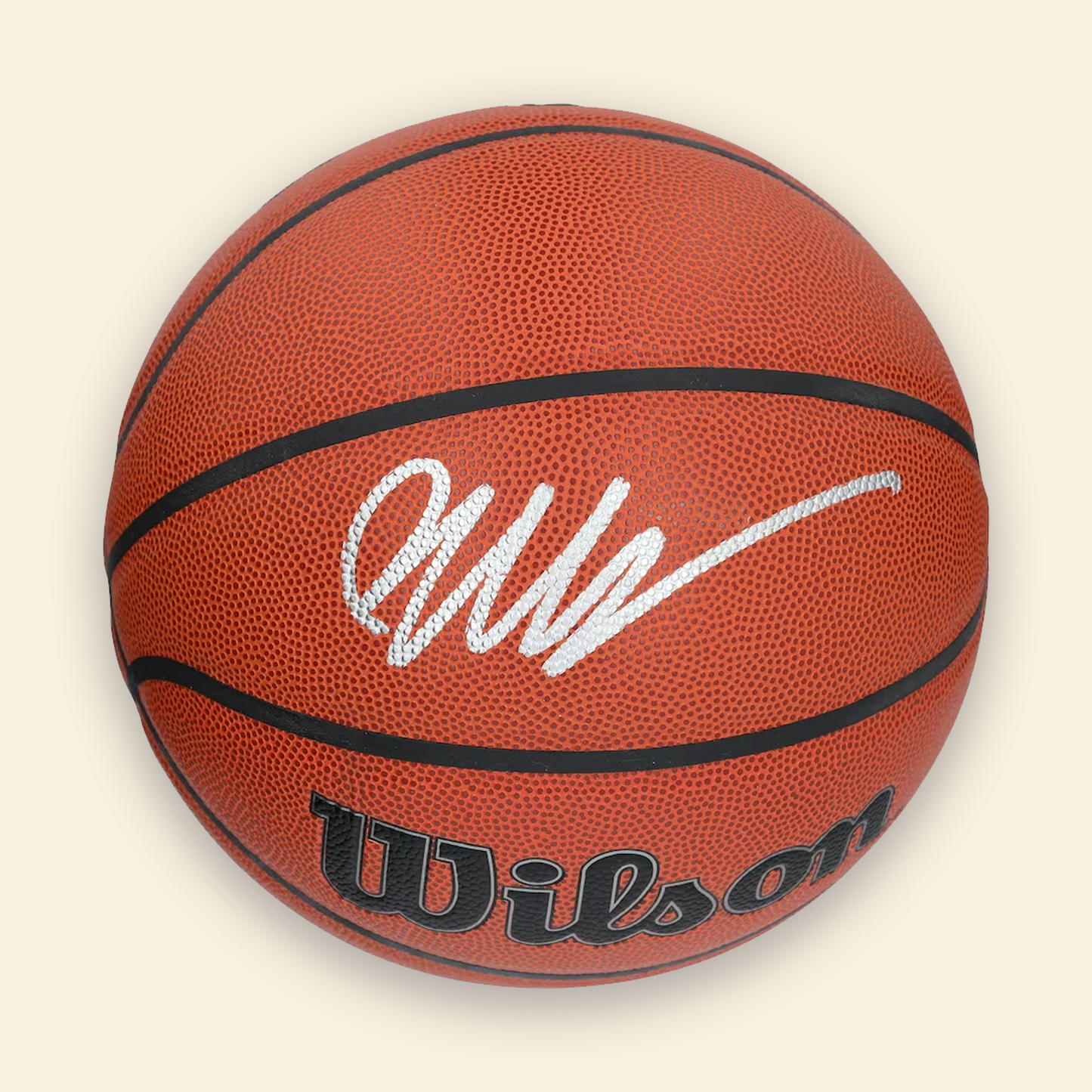 Victor Wembanyama Autographed Basketball With Fanatics COA