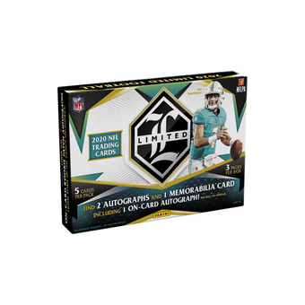 compare product 2020 Panini Limited Football Hobby Box