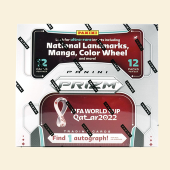 compare product 2022 Panini Prizm Soccer FIFA World Cup Qatar Hobby Box