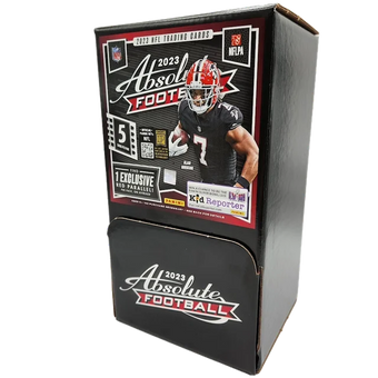 compare product 2023 Panini Absolute Football Gravity Feed 6 Box Case