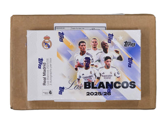 compare product 2025/26 Topps Real Madrid Los Blancos