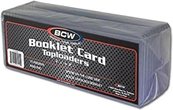 compare product BCW Booklet Card Toploaders 10-Count Pack