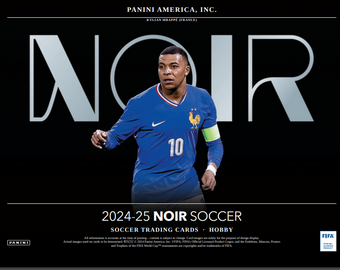 compare product 2024-25 Panini Noir Soccer Hobby 3 Box Case