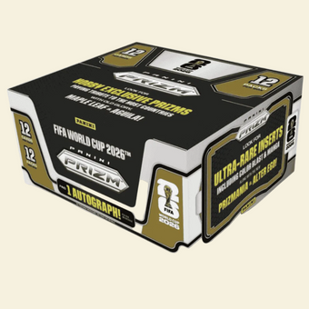 compare product 2026 Panini Prizm World Cup Soccer Hobby Box