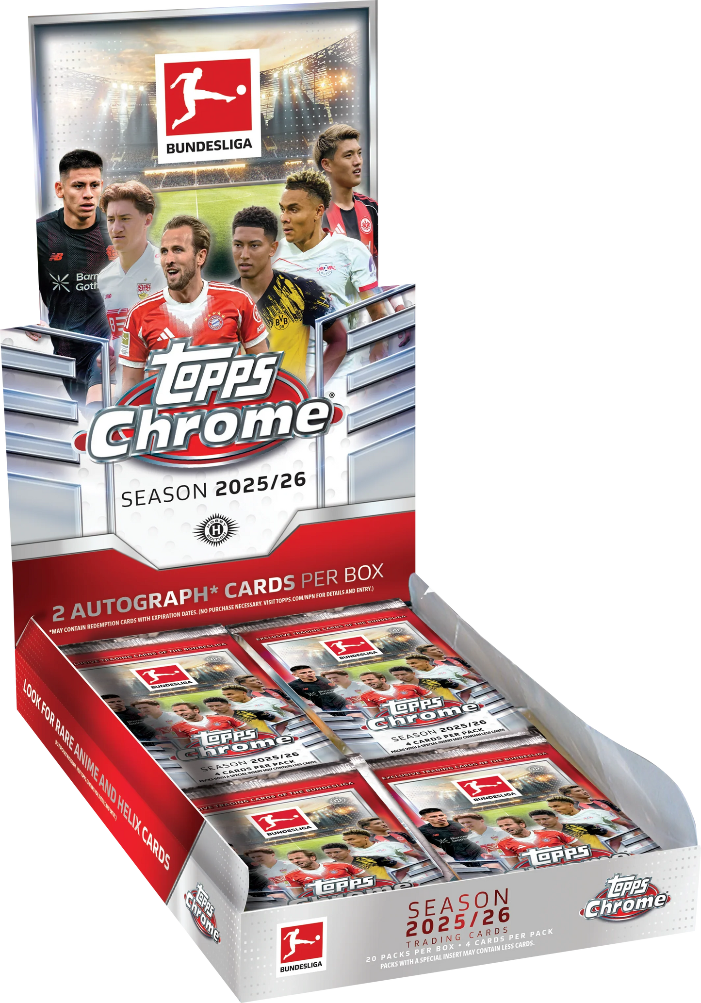 2025/26 Topps Chrome Bundesliga Soccer Hobby