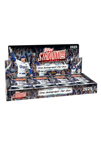 compare product 2025 Topps Stadium Club Baseball Hobby 16 Box Case