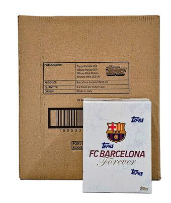 compare product 2025/26 Topps Barcelona Forever Hobby