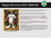 2024/25 Topps Chrome UEFA Club Competitions Soccer Hobby
