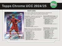 2024/25 Topps Chrome UEFA Club Competitions Soccer Hobby
