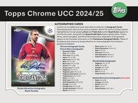 2024/25 Topps Chrome UEFA Club Competitions Soccer Breaker Delight