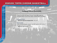 2025/26 Topps Chrome Basketball Breaker Delight