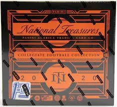 2020 Panini National Treasures Collegiate Football Collection Hobby 1st Off The Line