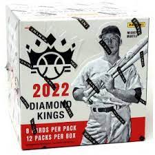 compare product 2022 Panini Donruss Diamond Kings Baseball Hobby 12 Box Case