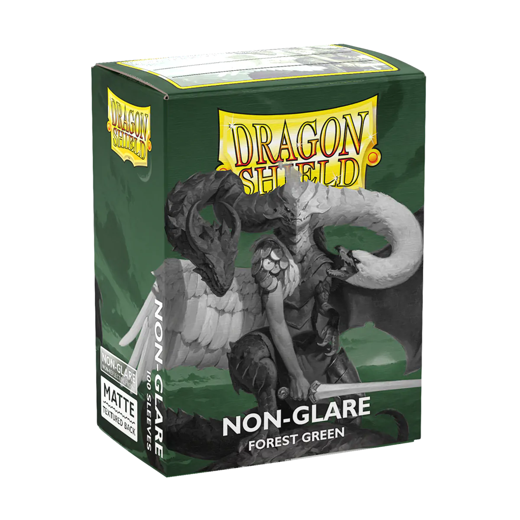 Dragon Shield Card Sleeves - Non-Glare Matte Forest Green (100)