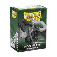 Dragon Shield Card Sleeves - Non-Glare Matte Forest Green (100)