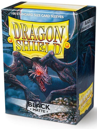 compare product Dragon Shield Card Sleeves - Matte Black (100)