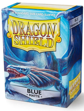compare product Dragon Shield Card Sleeves - Matte Blue (100)