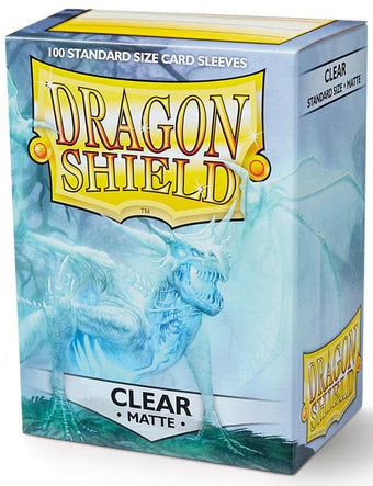 compare product Dragon Shield Card Sleeves - Matte Clear (100)
