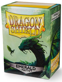 Dragon Shield Card Sleeves - Matte Emerald (100)
