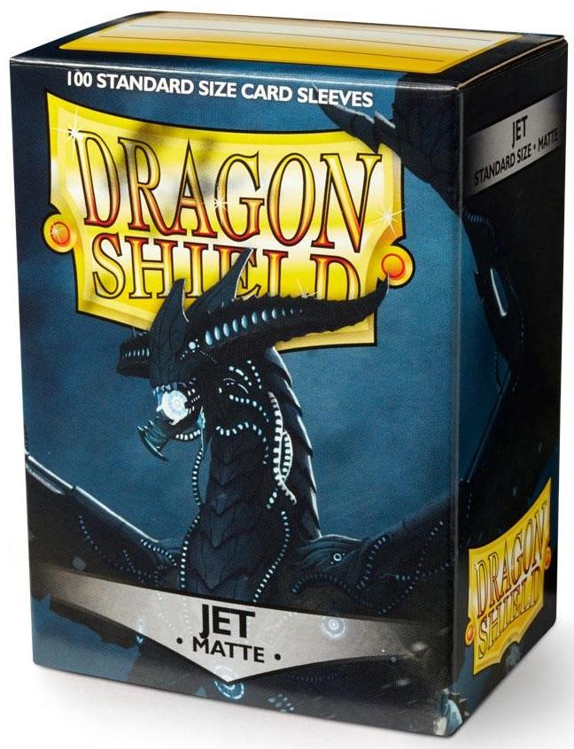 Dragon Shield Card Sleeves - Matte Jet (100)