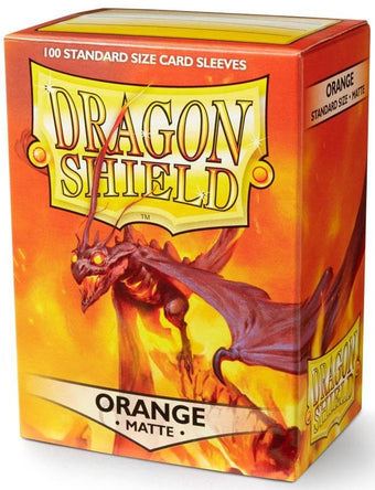 compare product Dragon Shield Card Sleeves - Matte Orange (100)