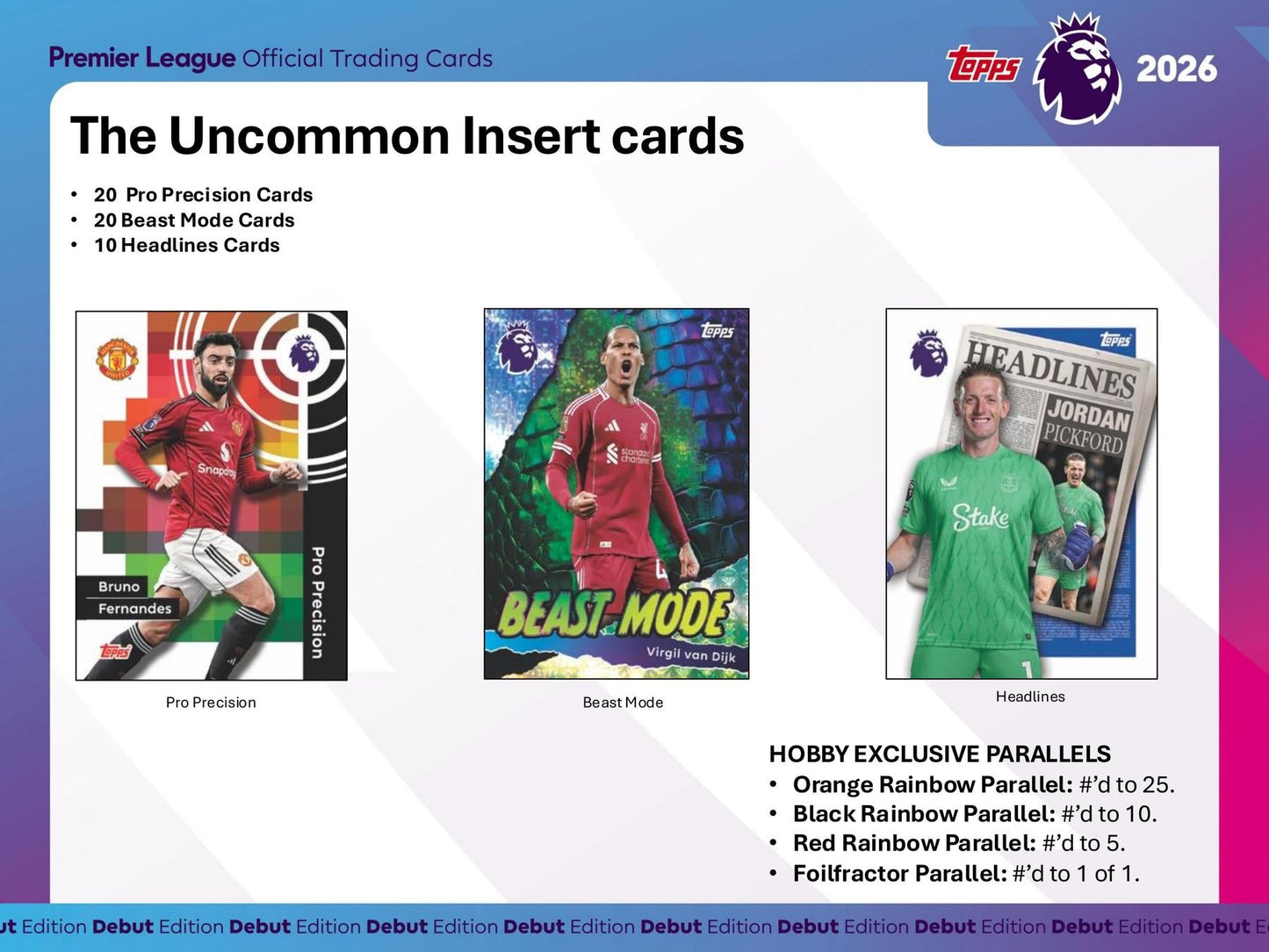 2025/26 Topps Premier League EPL Soccer Hobby