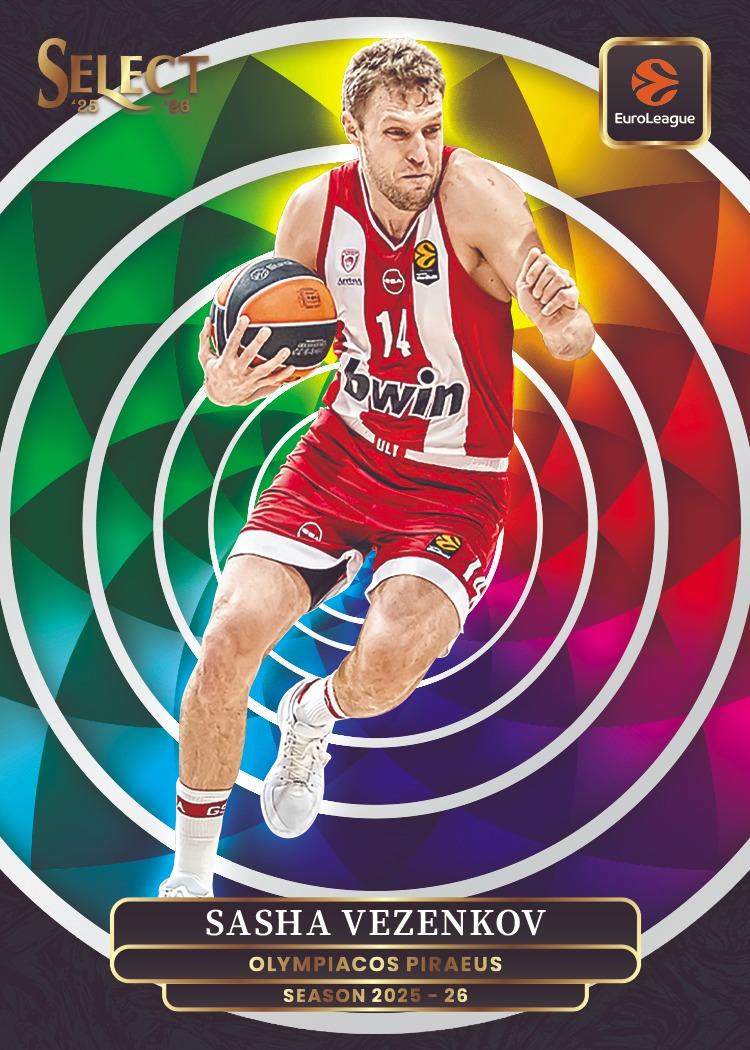 2025/26 Panini Select EuroLeague Basketball Hobby