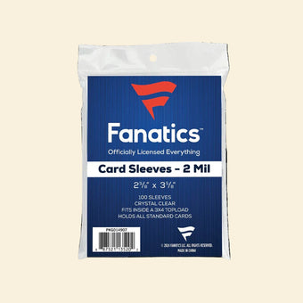 compare product Fanatics Card Sleeves - 2 Mil