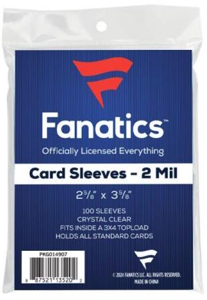 Fanatics Standard Card Soft Sleeves