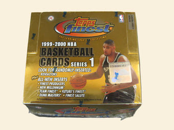 compare product 1999-00 Topps Finest Basketball Series 1 Hobby Box