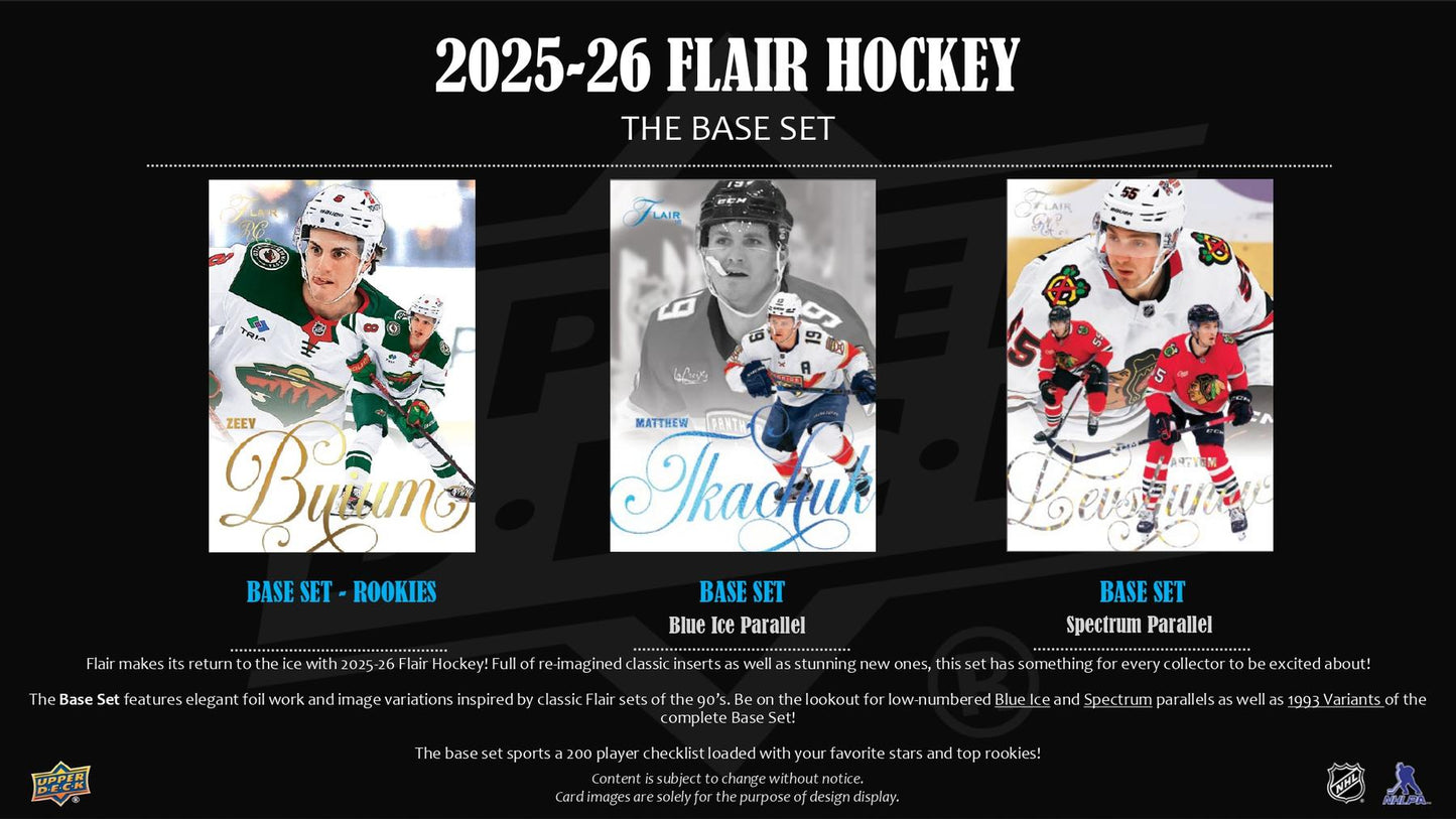 2025/26 Upper Deck Flair Hockey Hobby