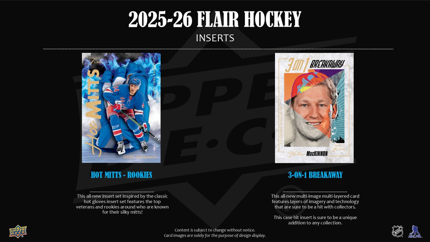 2025/26 Upper Deck Flair Hockey Hobby