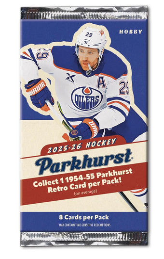 compare product 2025/26 Upper Deck Parkhurst Hockey Hobby