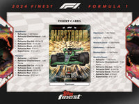 2024 Topps Finest F1 Formula 1 Hobby Pack