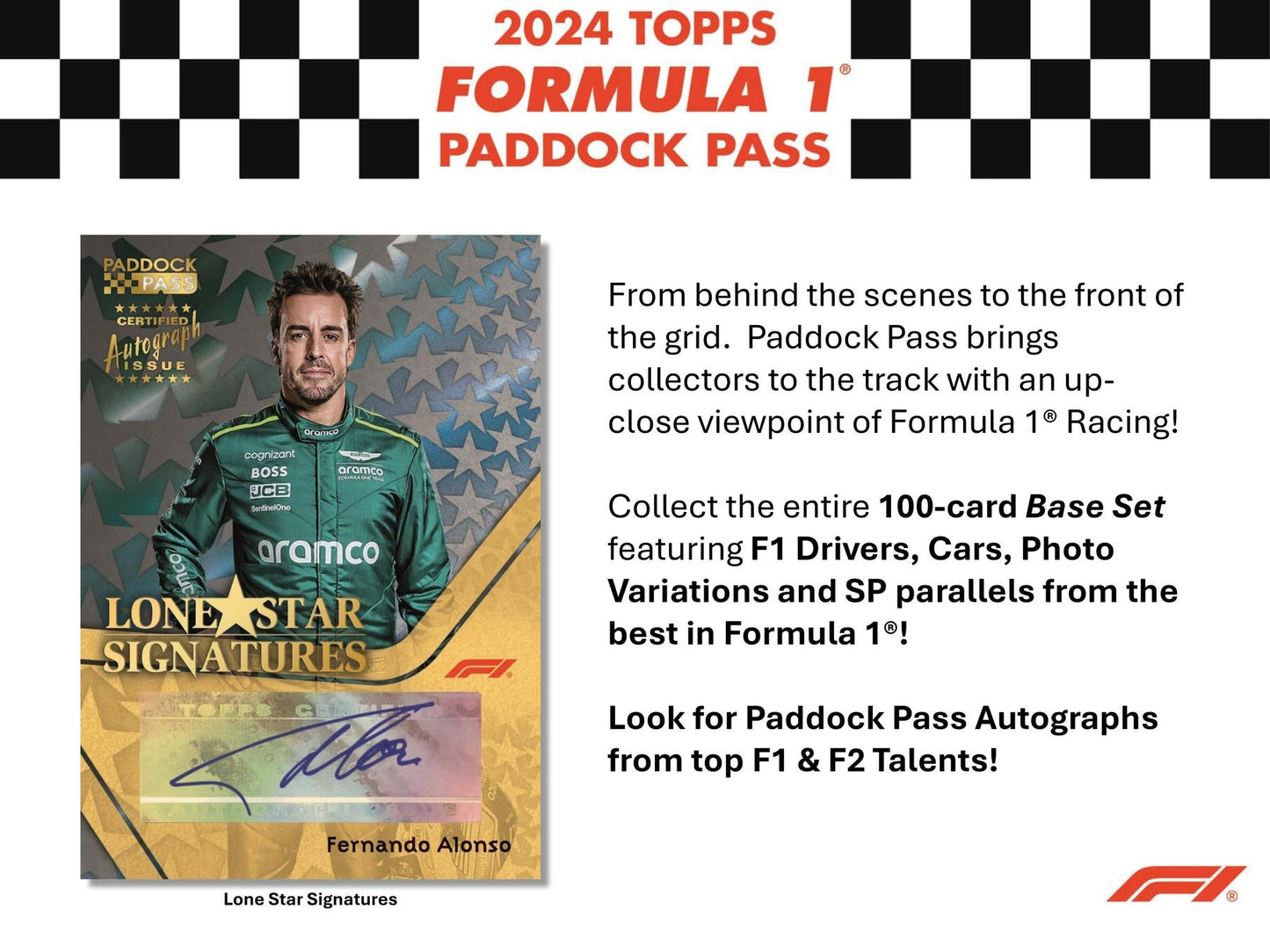 2024 Topps Paddock Pass F1 Formula 1 Hobby