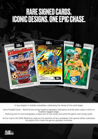 2026 Club Legacyz Icons World Heroes Soccer Fourth Edition Hobby