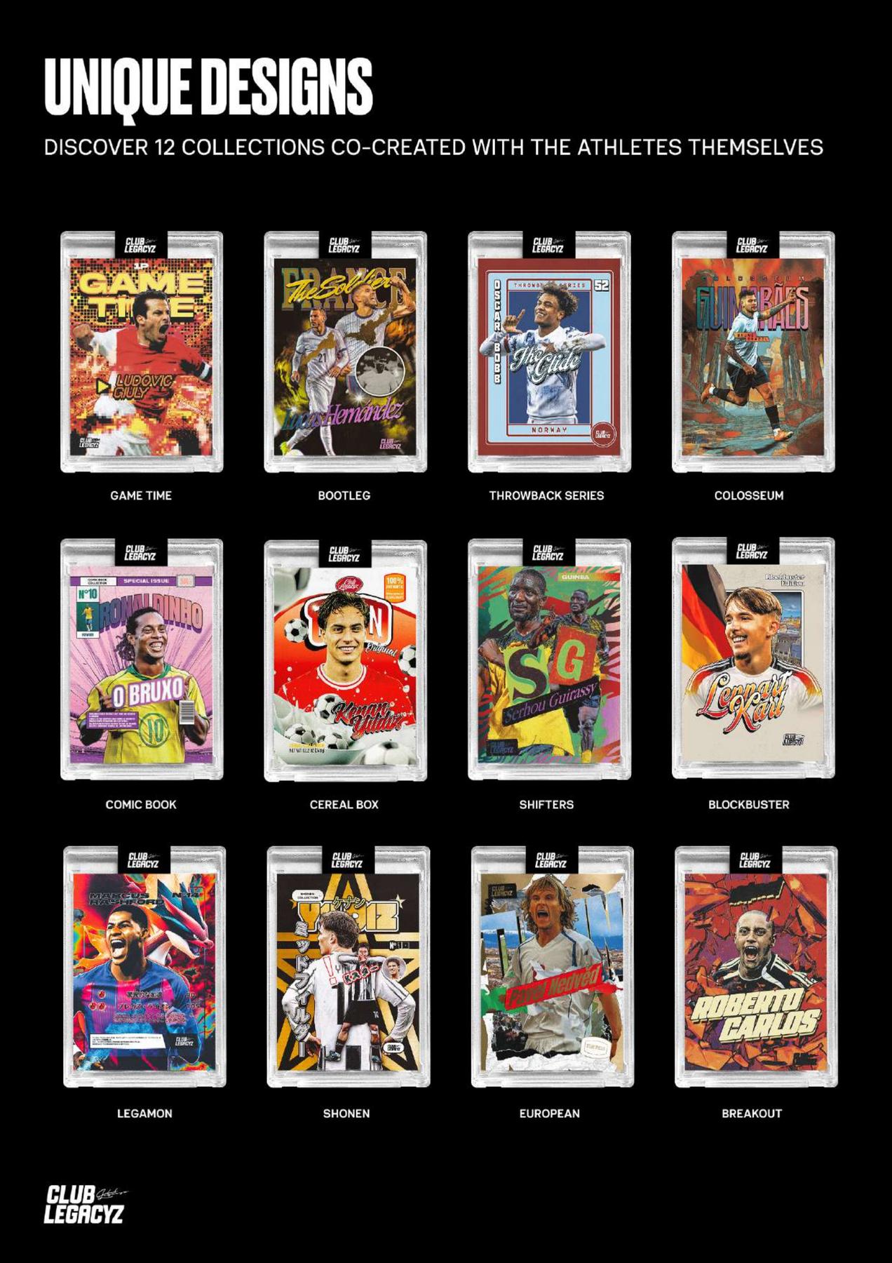 2026 Club Legacyz Icons World Heroes Soccer Fourth Edition Hobby