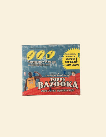 compare product 2003-04 Topps Bazooka Basketball Retail Box (Square)