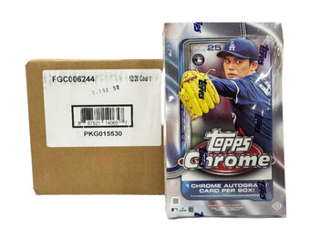 compare product 2025 Topps Chrome Baseball Hobby