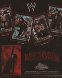 2025 Topps Chrome WWE Cactus Jack x Wrestlemania