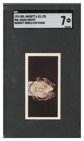 compare product 1974 Geo Bassett Stars Johann Cruyff BARRAT WORLD CUP STARS #46 SGC 7 NRMT